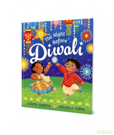 The Night Before Diwali: Celebrate the festival of lights with this cosy picture book full of family fun - Swapna Haddow [KSIĄŻKA]