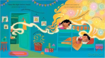 The Night Before Diwali: Celebrate the festival of lights with this cosy picture book full of family fun - Swapna Haddow [KSIĄŻKA]