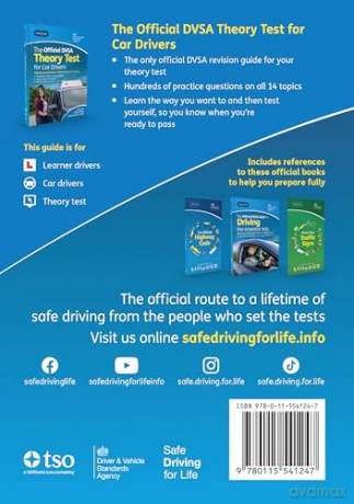 The Official DVSA Theory Test for Car Drivers - 2025 Edition - DVSA [KSIĄŻKA]