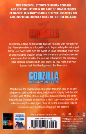 The Official Godzilla Movie Novelization Omnibus - Greg Cox [KSIĄŻKA]