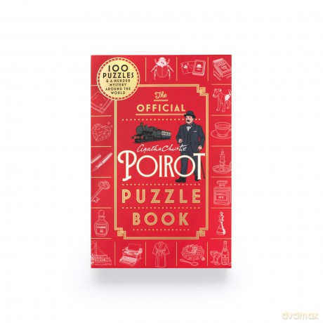 The Official Poirot Puzzle Book: Put your little grey cells to the ultimate test this Christmas [KSIĄŻKA]