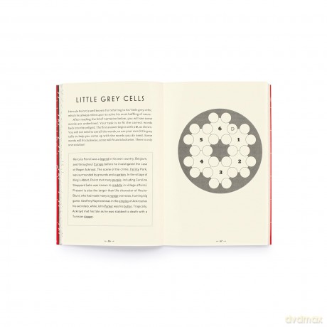 The Official Poirot Puzzle Book: Put your little grey cells to the ultimate test this Christmas [KSIĄŻKA]