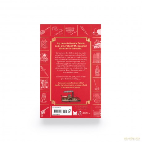The Official Poirot Puzzle Book: Put your little grey cells to the ultimate test this Christmas [KSIĄŻKA]