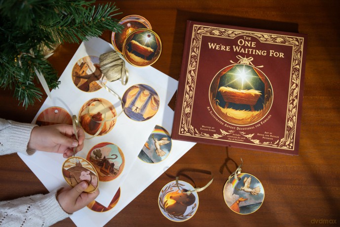 The One We're Waiting For: An Illustrated Advent Devotional for Families - Taylor; Peterson, Aedan; Peterson, Natalie Combs [KSIĄŻKA]