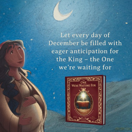 The One We're Waiting For: An Illustrated Advent Devotional for Families - Taylor; Peterson, Aedan; Peterson, Natalie Combs [KSIĄŻKA]