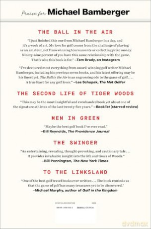 The Playing Lesson: A Duffer's Year Among the Pros - Michael Bamberger [KSIĄŻKA]