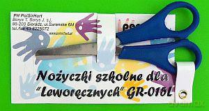 Nożyczki Szkolne Z Podziałką Dla Leworęcznych