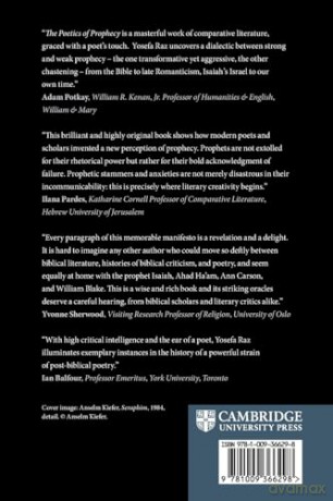 The Poetics of Prophecy: Modern Afterlives of a Biblical Tradition - Yosefa Raz [KSIĄŻKA]