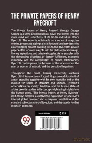 The Private Papers of Henry Ryecroft - George Gissing [KSIĄŻKA]