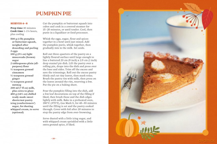 The Pumpkin Spice Cookbook: Recipes for irresistible treats with a hint of sugar and spice - Hamlyn [KSIĄŻKA]