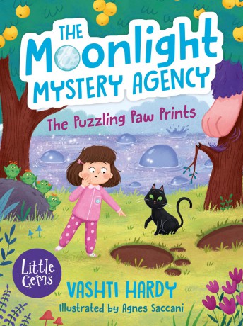 The Puzzling Paw Prints: A magical mystery adventure for early readers: Book 2 - Vashti Hardy [KSIĄŻKA]