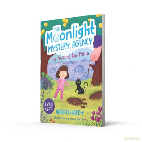 The Puzzling Paw Prints: A magical mystery adventure for early readers: Book 2 - Vashti Hardy [KSIĄŻKA]