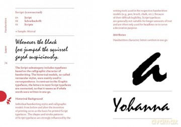 The quick classification guide for typography: A handbook for designers - Eva Kubinyi [KSIĄŻKA]