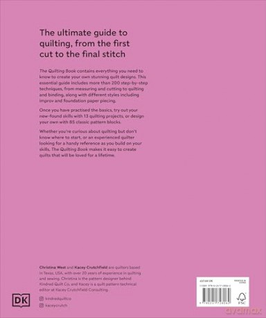 The Quilting Book: A Step-By-Step Guide to Patchwork and Quilting - DK [KSIĄŻKA]