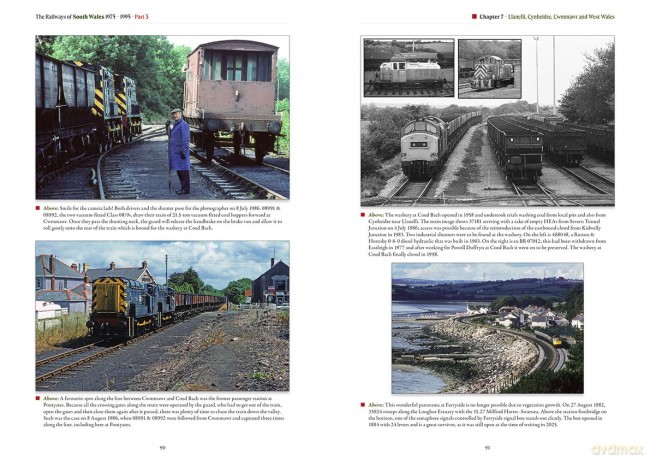 The Railways of South Wales 1975-1995 Part 3: The Cardiff to Fishguard Main Line and its Branches - Michael Rhodes [KSIĄŻKA]