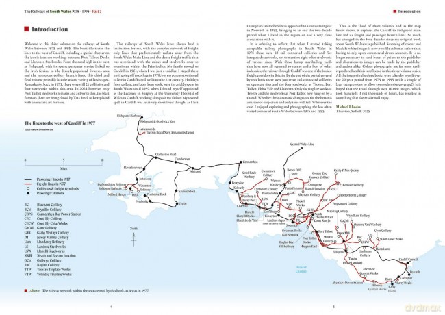 The Railways of South Wales 1975-1995 Part 3: The Cardiff to Fishguard Main Line and its Branches - Michael Rhodes [KSIĄŻKA]