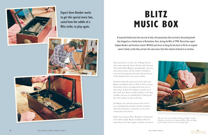 The Repair Shop: World War II: Heartwarming restorations that tell the story of the War - Jayne Dowle [KSIĄŻKA]