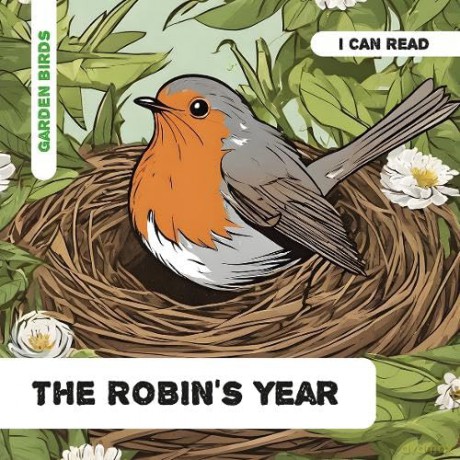 The Robin's Year: Decodable Phonics Reader - Caroline Petherbridge [KSIĄŻKA]