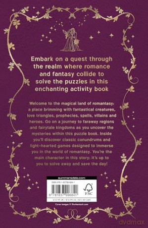 The Romantasy Puzzle Book: 200 Brain-Teasing Activities Inspired by Magical Realms, Faraway Kingdoms and Enchanting Romances - Francis Nightingale [KSIĄŻKA]