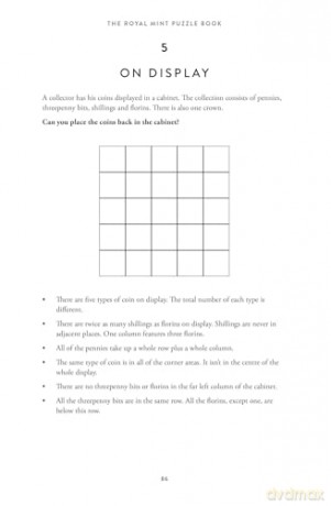 The Royal Mint Puzzle Book: The perfect Christmas gift for any lover of coins and history - The Royal Mint [KSIĄŻKA]