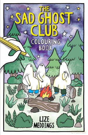 The Sad Ghost Club Colouring Book - Lize Meddings [KSIĄŻKA]