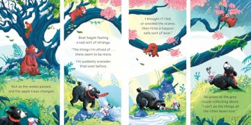The Scarediest Bear - Frances Stickley [KSIĄŻKA]