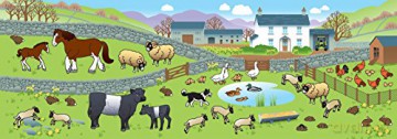 The Scotland Sticker Book: Gorgeous fold-out scenes for farm, loch, woods and Highlands. - David Felton [KSIĄŻKA]