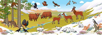 The Scotland Sticker Book: Gorgeous fold-out scenes for farm, loch, woods and Highlands. - David Felton [KSIĄŻKA]