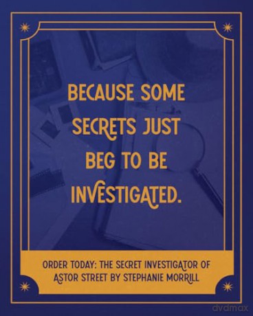 The Secret Investigator of Astor Street: A Piper Sail Mystery - Stephanie Morrill [KSIĄŻKA]