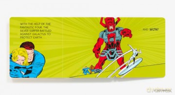 The Silver Surfer: My Mighty Marvel First Book - Marvel Marvel Entertainment [KSIĄŻKA]