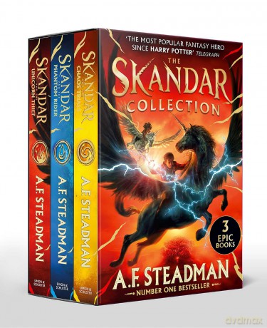 The Skandar Collection: Books 1 - 3 Boxed Set - A.F. Steadman [KSIĄŻKA]