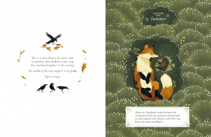 The Slightly Spooky Tale of Fox and Mole - Cecilia Heikkilä [KSIĄŻKA]