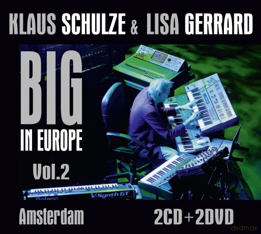 Klaus Schulze & Lisa Gerrard: Big in Europe Vol. 2 - Amsterdam (digipack) [2CD]+[2DVD]