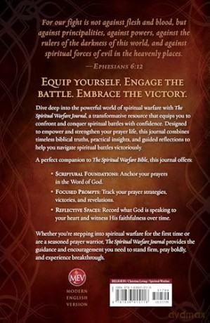 The Spiritual Warfare Journal: Modern English Version - Charisma House [KSIĄŻKA]