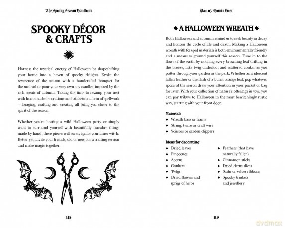 The Spooky Season Handbook: The ultimate guide to celebrating the best time of year - Bea Witched [KSIĄŻKA]