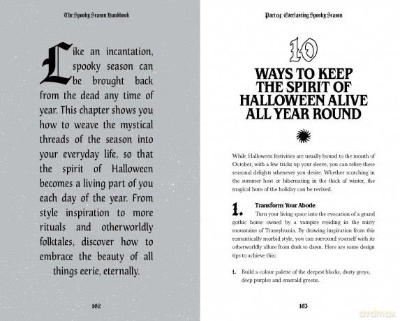 The Spooky Season Handbook: The ultimate guide to celebrating the best time of year - Bea Witched [KSIĄŻKA]