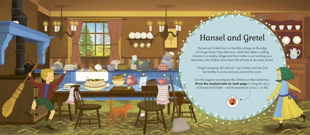 The Story Orchestra: Hansel and Gretel: Press the note to hear Humperdinck's music - Jessica Courtney-Tickle [KSIĄŻKA]