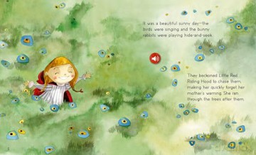 The Storyteller: Little Red Riding Hood: Listen to the sound fairytales: 1 - Francesca Rossi [KSIĄŻKA]