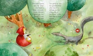 The Storyteller: Little Red Riding Hood: Listen to the sound fairytales: 1 - Francesca Rossi [KSIĄŻKA]