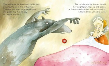 The Storyteller: Little Red Riding Hood: Listen to the sound fairytales: 1 - Francesca Rossi [KSIĄŻKA]
