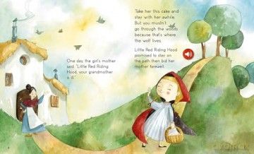 The Storyteller: Little Red Riding Hood: Listen to the sound fairytales: 1 - Francesca Rossi [KSIĄŻKA]