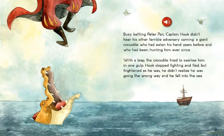 The Storyteller: Peter Pan: Listen to the sound fairytales: 2 - Francesca Rossi [KSIĄŻKA]