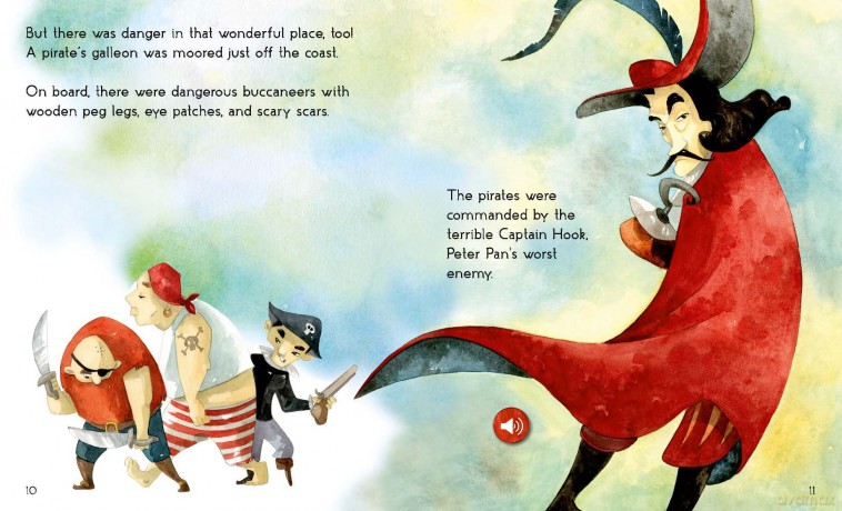 The Storyteller: Peter Pan: Listen to the sound fairytales: 2 - Francesca Rossi [KSIĄŻKA]
