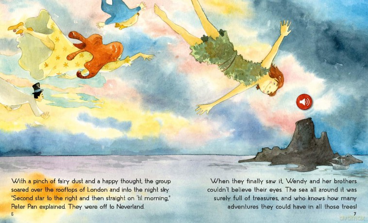 The Storyteller: Peter Pan: Listen to the sound fairytales: 2 - Francesca Rossi [KSIĄŻKA]