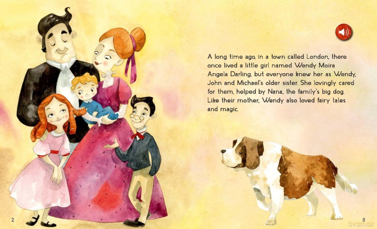 The Storyteller: Peter Pan: Listen to the sound fairytales: 2 - Francesca Rossi [KSIĄŻKA]