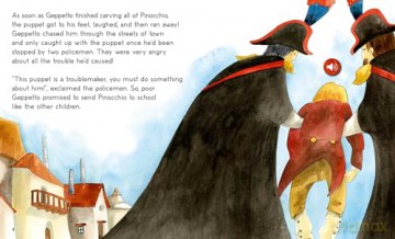The Storyteller: Pinocchio: Listen to the sound fairytales: 3 - Francesca Rossi [KSIĄŻKA]