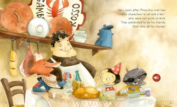 The Storyteller: Pinocchio: Listen to the sound fairytales: 3 - Francesca Rossi [KSIĄŻKA]