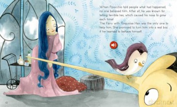 The Storyteller: Pinocchio: Listen to the sound fairytales: 3 - Francesca Rossi [KSIĄŻKA]