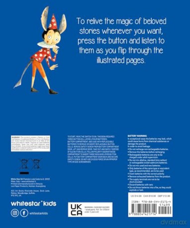 The Storyteller: Pinocchio: Listen to the sound fairytales: 3 - Francesca Rossi [KSIĄŻKA]