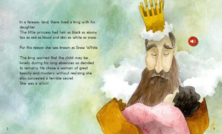 The Storyteller: Snow White: Listen to the sound fairytales: 4 - Francesca Rossi [KSIĄŻKA]